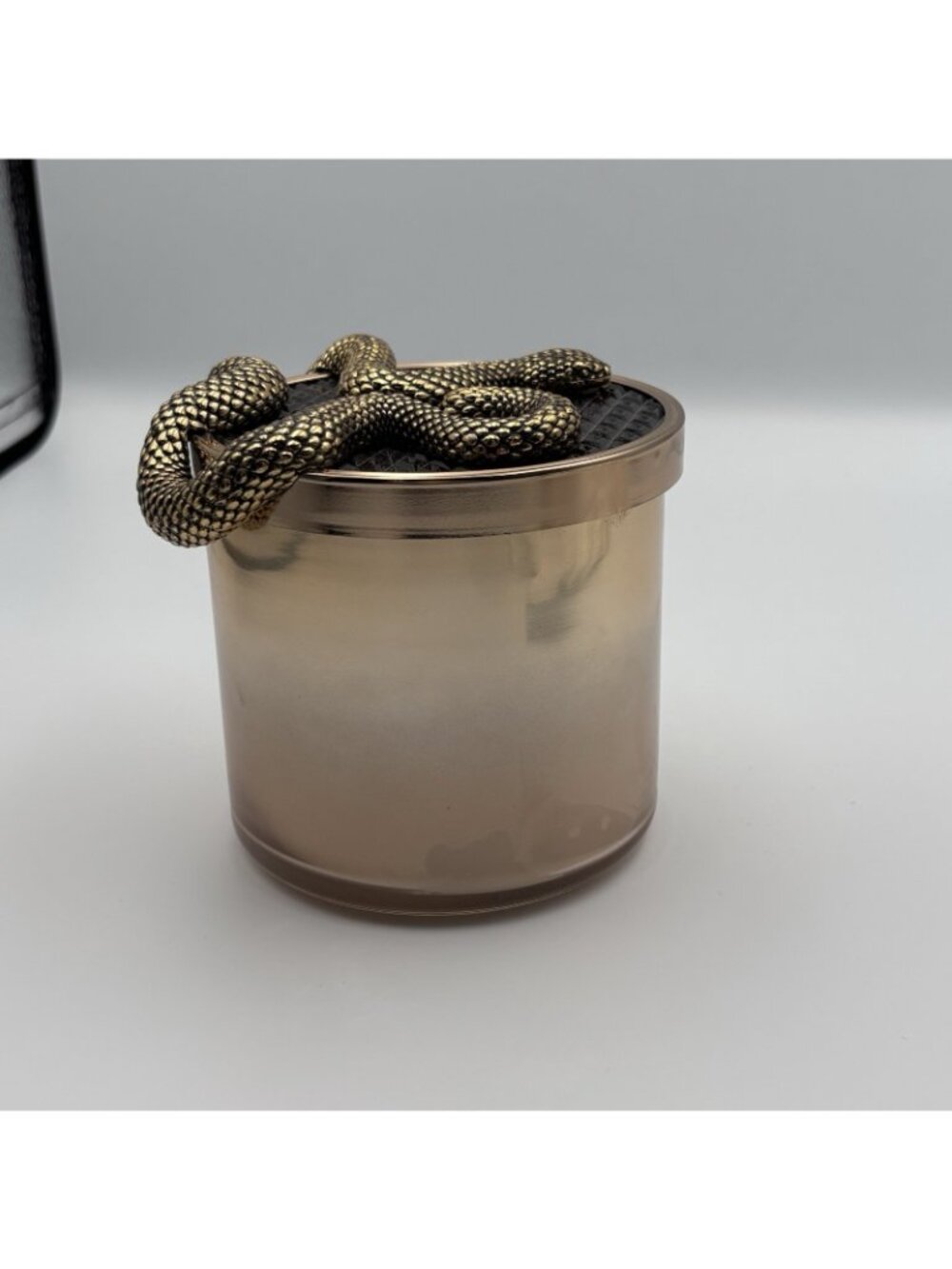 Bath & Body Works Wicked Vanilla Woods 3 Wick Candle Snake Lid 14.5 oz Halloween - Picture 16 of 16